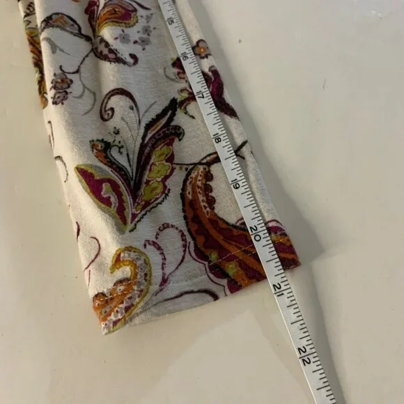 J. Jill Paisley Print Long Sleeve Top - Picture 8 of 9